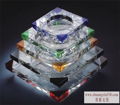 水晶烟灰缸定制