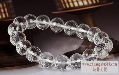 白水晶手链含义