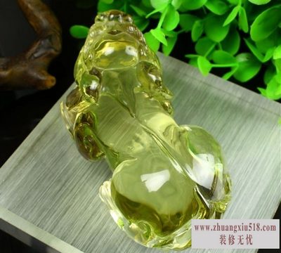 黄水晶貔貅多少钱
