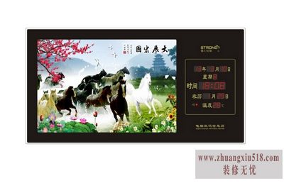 电子挂钟怎么调