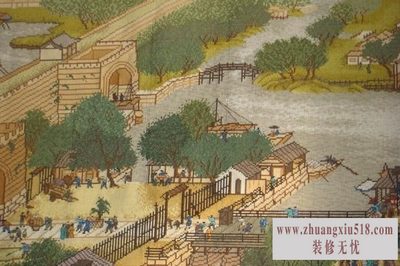 十字绣清明上河图绣法
