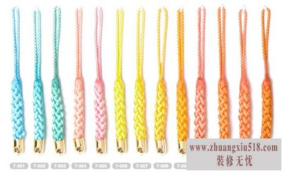 手机绳编织方法