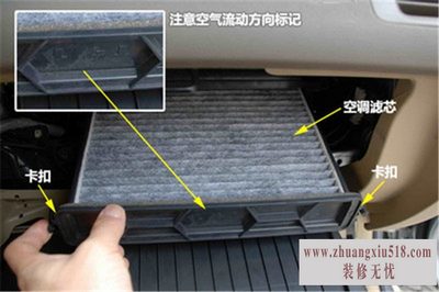空调滤芯怎么换