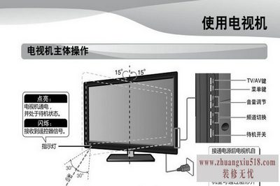 海尔电视机说明书
