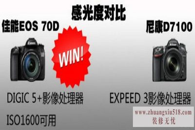 尼康d7100和佳能70d