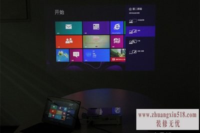 平板电脑连接投影仪