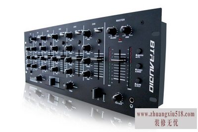 混音器设备安装