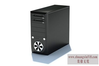 电脑一长两短