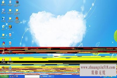 电脑显示器花屏