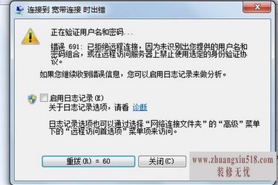 错误代码691