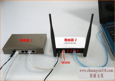 两个无线路由器怎么连接