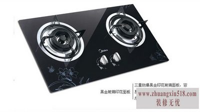 美的燃气灶维修