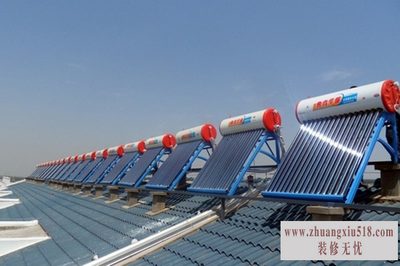 太阳能热水器的价格