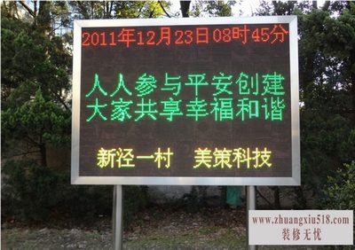 电子显示屏怎么设置