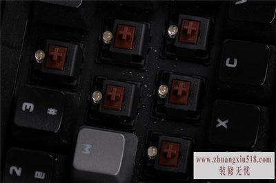 机械键盘轴清理
