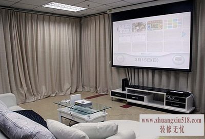 自制投影幕