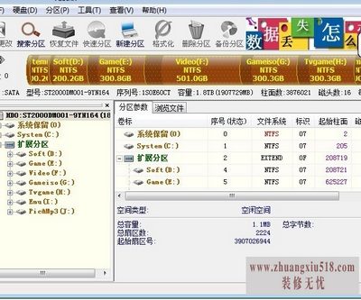 磁盘管理分区