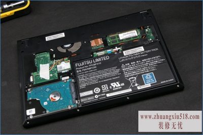 富士通笔记本拆机
