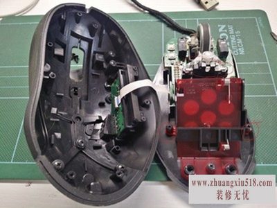 罗技g500拆解