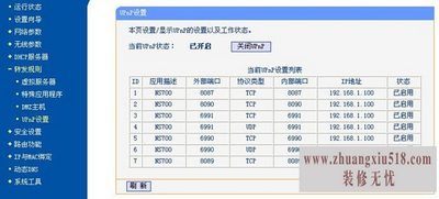 路由器端口映射