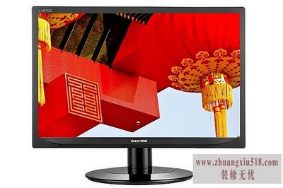 长城19寸液晶显示器 长城19寸液晶显示器