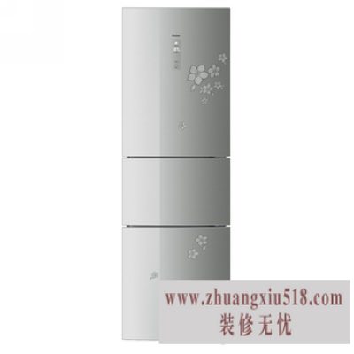 海尔三开门冰箱