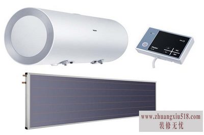 平板太阳能热水器安装