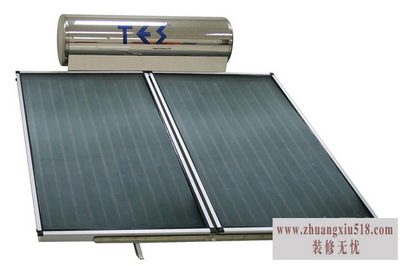 平板太阳能热水器安装
