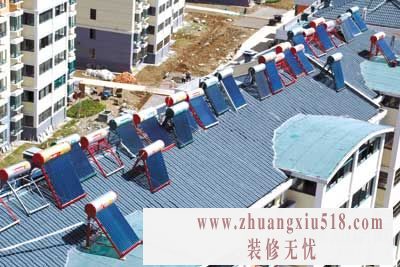 太阳能热水器不能随意安装