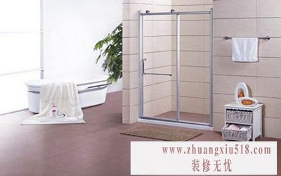 卫生间移门安装效果图