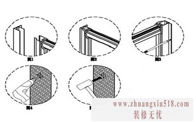 整体淋浴房安装图解